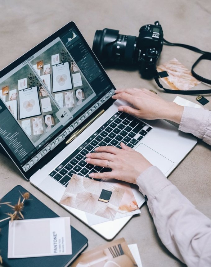 Comparer l'original et la retouche